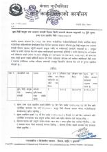 Dhunga gitti baluwa tender opening (2080-81) 1